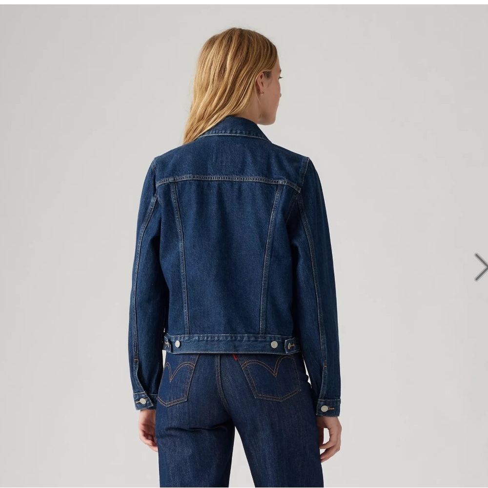 NWT-Levi’s Original Trucker Jean Jacket - Picture 2 of 13